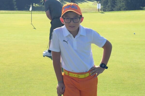 Giovanni Paolo Marandino, portabandiera della Campania al Campionato Nazionale Baby della Federazione Italiana Golf: ottima prova ad Asiago e si qualifica per il Venice Open